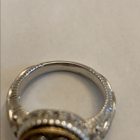 Real Vintage Style Ring- REAL GOLD AND DIAMONDS - Picture 10 of 10